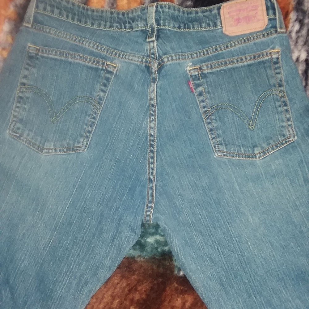 Levi's Super Low Boot Cut denim jeans